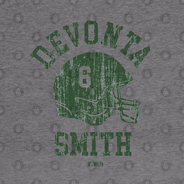 DeVonta Smith Philadelphia Helmet Font by TodosRigatSot